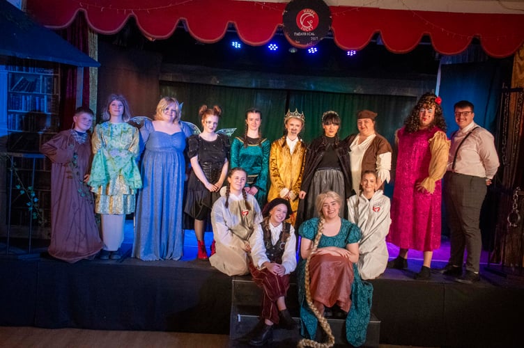 The cast of Rapunzel
