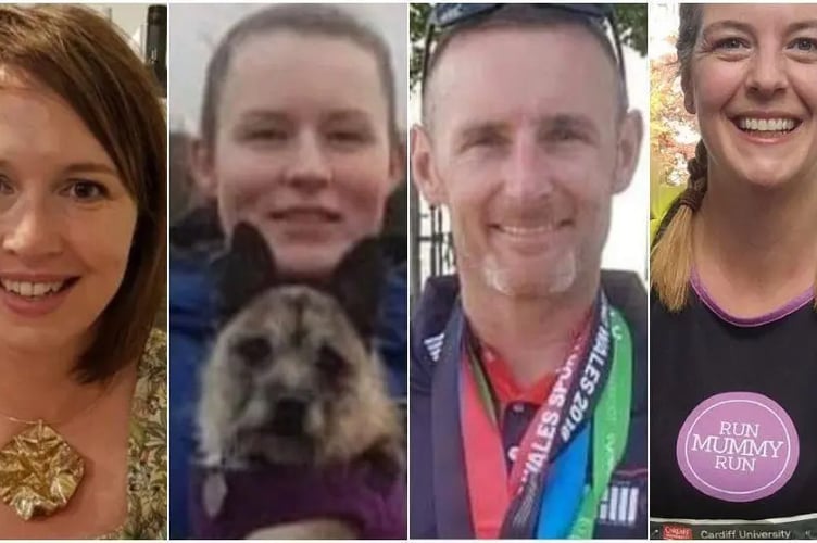 Nicola Wheatley, 40, Morgan Rogers, 24, Paul O'Dwyer, 42, and Andrea Powell, 41, died in the paddle board tragedy in 2021