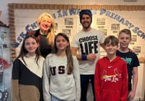 MS joins with Usk school to celebrate 40th birthday