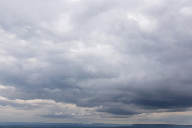 Partly cloudy today and tomorrow with little chance of rain