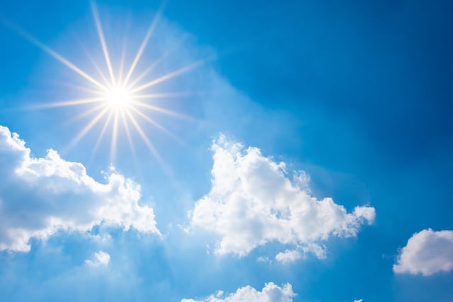 Mostly sunny skies now with mild weather continuing tomorrow