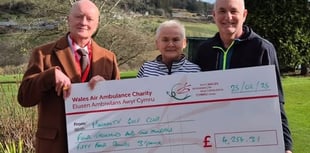 Golf club hits a hole in one for charity