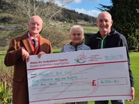 Golf club hits a hole in one for charity