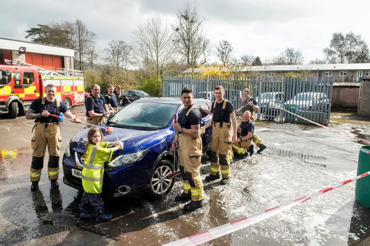 Charity car wash