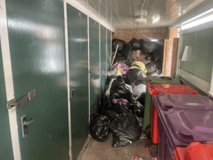 Residents struggle with poor facilities at Monmouth flats 