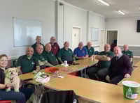 MS meets veterans in Abergavenny