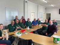 MS meets veterans in Abergavenny