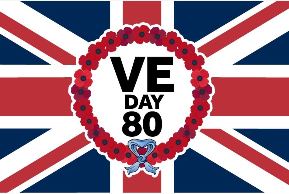 Usk's exciting VE Day celebration