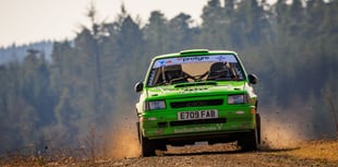 Champion rally couple start defence with close second