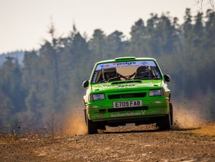 Champion rally couple start defence with close second