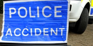 Motorcyclist, 63, critically injured in collision with car