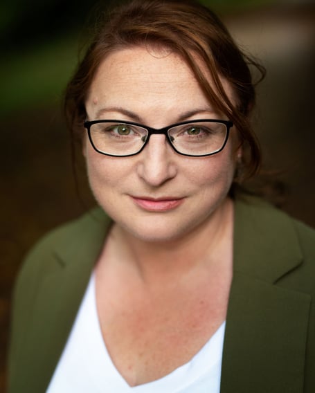 Photo of Hazel Hitchens author of Babs and Aggie, The Good, the Bad and the vegan.