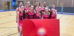 Habs Monmouth U16 netball team wins title