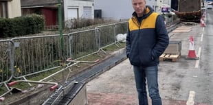 Usk drainage and travel works begin