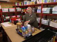 Monmouth food bank's food drive success 