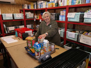 Monmouth food bank's food drive success 