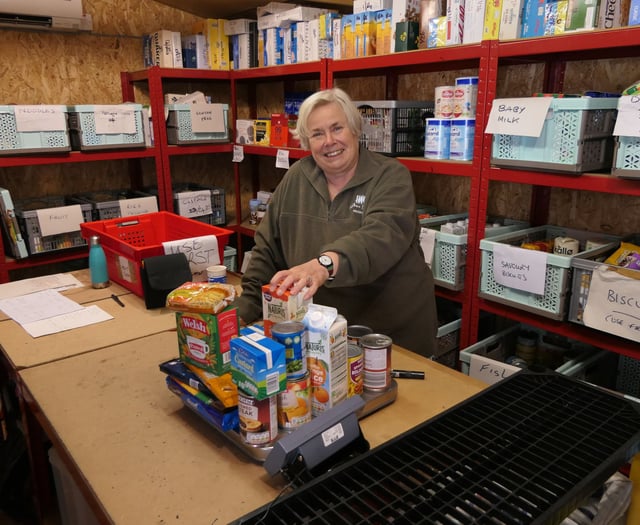 Monmouth food bank's food drive success 