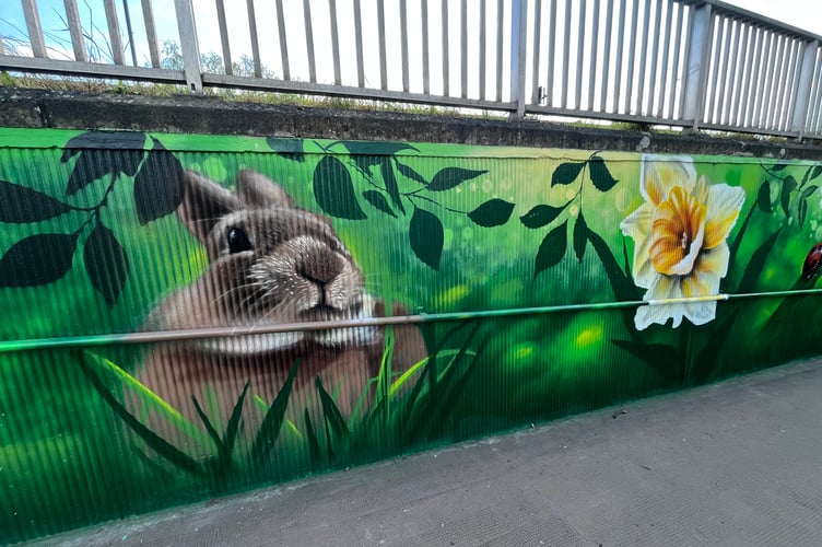 One of the designs of murals 