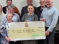 Usk Farmers’ Club raises £5,500 for Parkinson’s UK Cymru