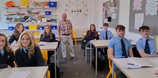 Gary Jones honoured for school volunteer work