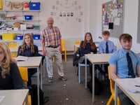 Gary Jones honoured for school volunteer work