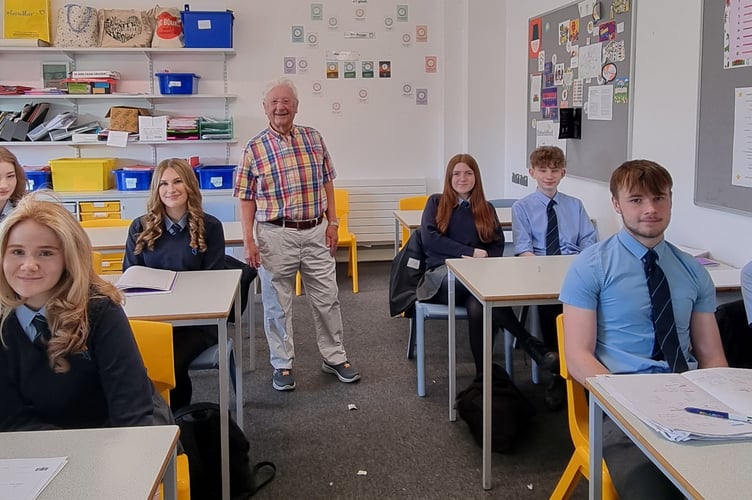 Volunteer supports students with helping them work towards their GCSE Maths and Numeracy.