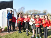 Adam Frost surprises Trellech pupils