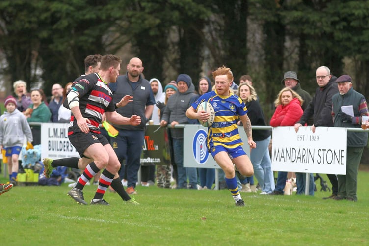 Will Scriven had one of his best games for Monmouth