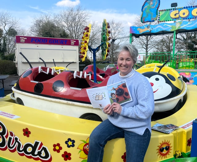 Local author raised on a fairground talks about her latest books