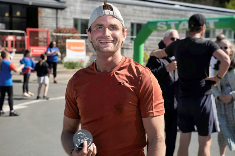 Skenfrith's Kieran Brown ran as his dad and mum ran London half the same morning