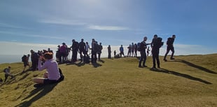 Eclipse thrills hundreds of walkers tackling Three Peaks Trial