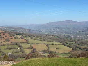 Monmouthshire is top of the charts with walkers