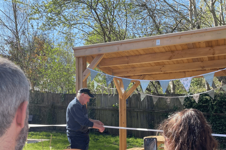 Reg Moulton- official opening of the garden
