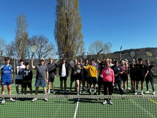 Sun shines on Monmouth School Easter Cup
