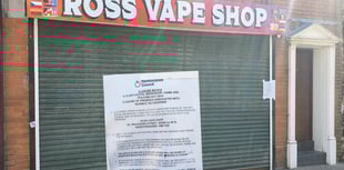 Vape shop closed after raid finds 'counterfeit cigarettes'