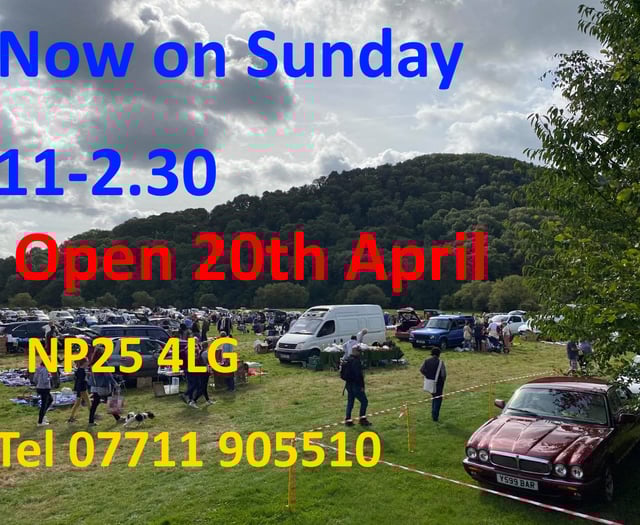 Monmouth car boot sale returns