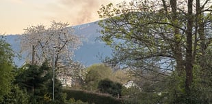 Smoke rises on Blorenge, wildfire fears grow