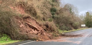 Dormice blamed for repair delay to A40 rockfall 