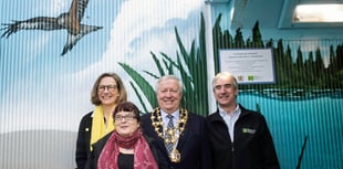 MP and Mayor unveil Monmouth mural project