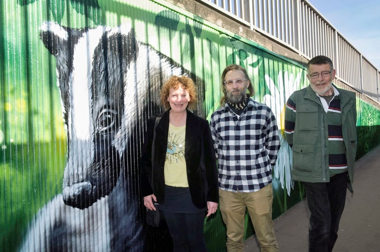 Cllrs Fiona Wilcock, Tom Kirton and Rob Barrell