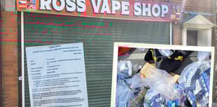 Vape shop closed for three months after organised crime crackdown