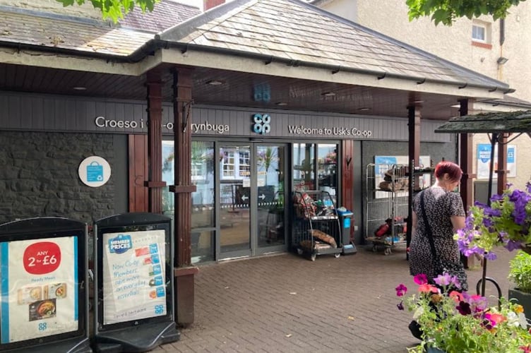 The Co-op in Usk