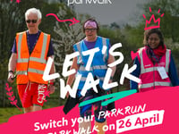 Join parkwalk for record-breaking walk