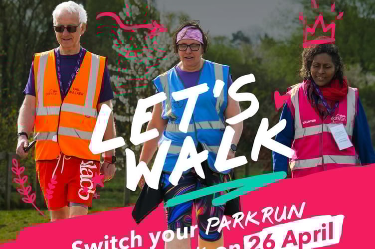 Get walking and join in the fun