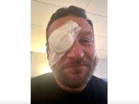 Golfer blinded in one eye by wayward shot