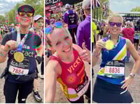Spirits have a capital day out running the London Marathon
