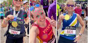 Spirits have a capital day out running the London Marathon
