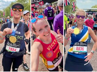 Spirits have a capital day out running the London Marathon