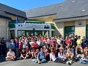 Monmouth students visit historical Normandy