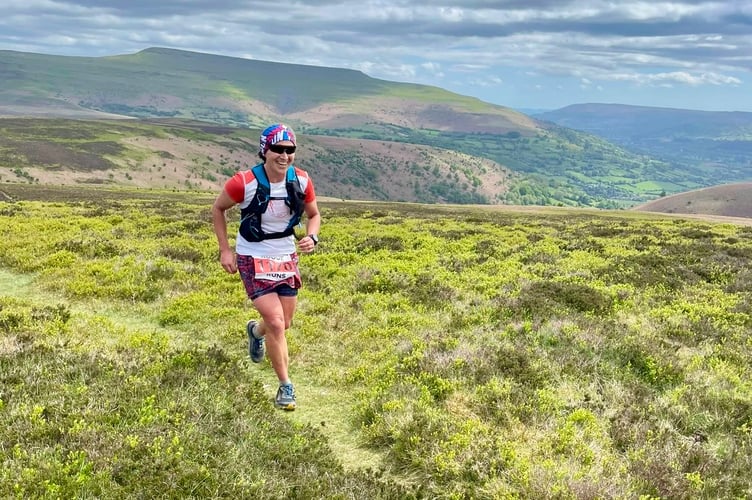 Runners hit the heights in the Cwmdu fell race on Saturday